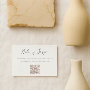 Tarjeta código QR